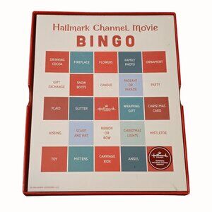 Hallmark Channel Christmas Movie BINGO Holiday Tropes Set NEW